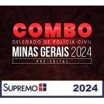 Delegado Civil PC MG - COMBO Pré-edital (Supremo 2024) - PRÉ EDITAL - Delta Polícia Civil Minas Gerais